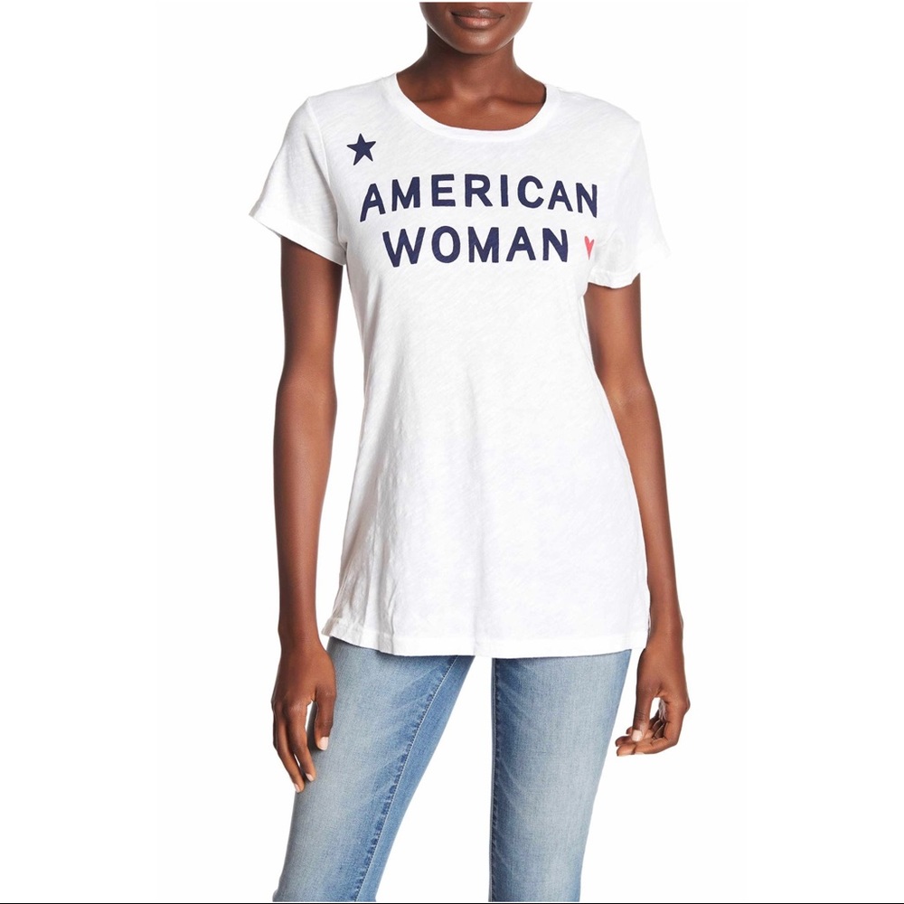 SALE Sundry Graphic Tee American Woman